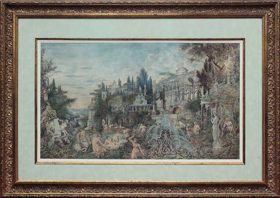 Котарбинский Вильгельм Александрович. Парк с купальщицами